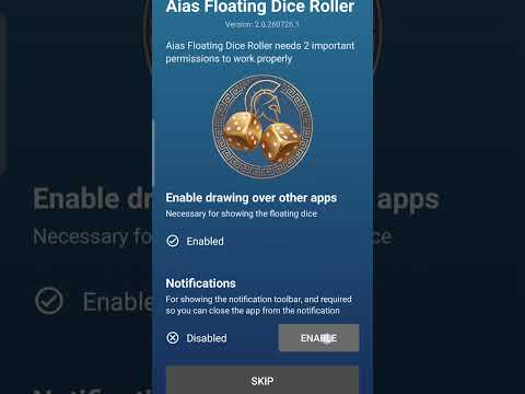 Aias Floating Dice Roller video thumbnail