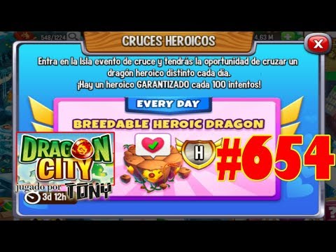 Dragon City "Capítulo 654 - Isla Evento de Cruces Heroicos (y 2ª parte)" por Tony