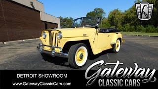 Video Thumbnail for 1949 Willys Jeepster