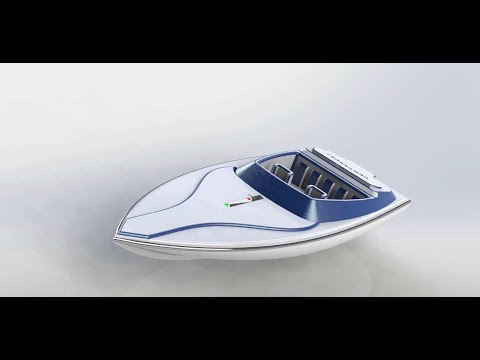 Boat hull - Loft- Exercise 8- SOLIDWORKS