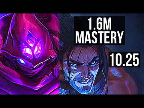 MALZAHAR vs SYLAS (MID) | 1.6M mastery, 900+ games, 2/3/17 | KR Master | v10.25