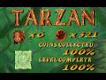 Tarzan PS1 Full Game 100 Walkthrough Playthrough All Coins Map Pieces And Tarzan Letters