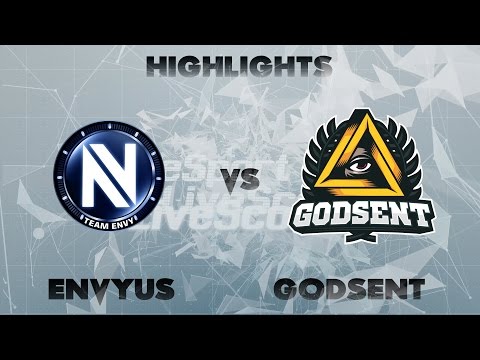 ENVYUS vs GODSENT @ ELEAGUE Major 2017 Atlanta