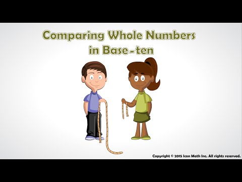 Comparing Whole Numbers