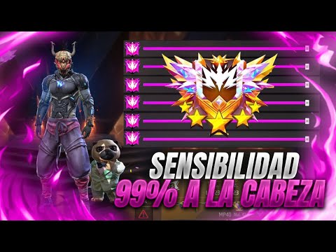 THE BEST SENSITIVITY 👹 to get ALL RED 🩸 in the *NEW UPDATE* of FREE FIRE 2025 ✅