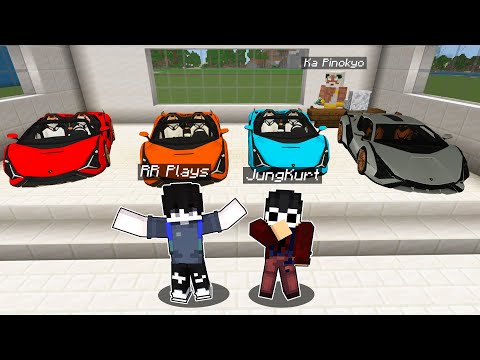 New LAMBORGHINI CARS Ni Ka Pinokyo | Minecraft PE | OMO City