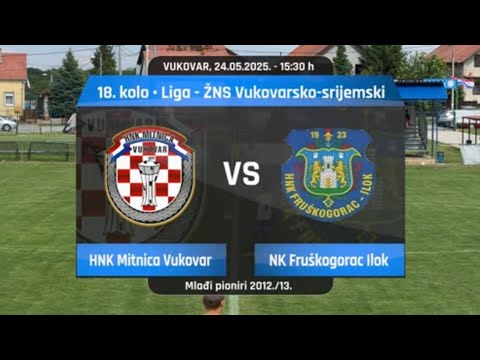 HNK Mitnica Vukovar - HNK Fruškogorac Ilok, 3-4, 18. kolo, Liga - ŽNS VS, Mlađi pioniri 2012./13.