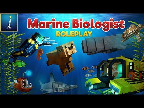 Marine Biologist Roleplay Minecraft Map