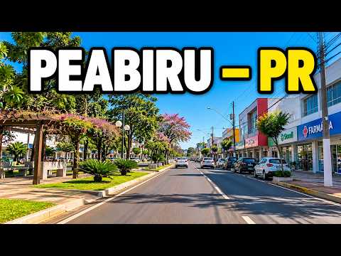 Conheça PEABIRU, no Interior do Paraná | POV Dashcam Drive | Brazi