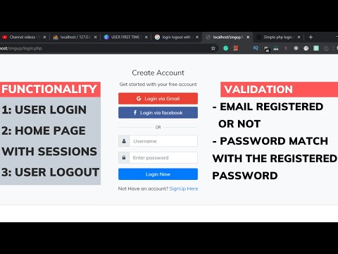 How to Create Database and Tables in PHP MySQL using PHPMyAdmin XAMPP in Hindi 52