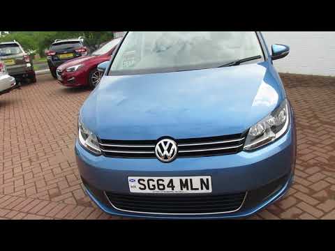 SB64 MLN - 2014 VOLKSWAGEN TOURAN SE TDI BLUEMOTION DIESEL MANUAL FINISHED IN PACIFIC BLUE