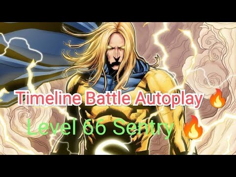 Timeline Battle Autoplay With Sentry 🔥 Marvel Future Fight ❤️