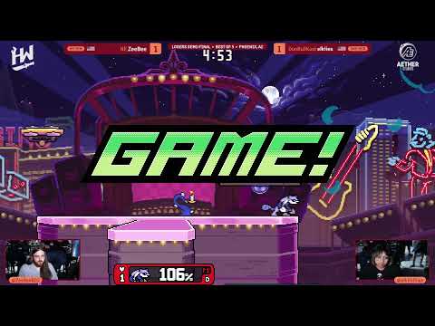 Heat Wave 8 - Top 8 Losers Semi-Final ZeeBee VS elkiies - Rivals of Aether Singles