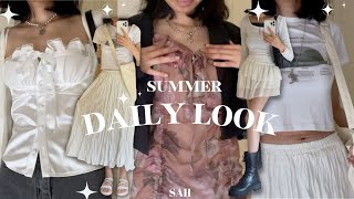 ⁎⁺˳✧༚summer lookbook⁎⁺˳✧⁎ | blackup ‎• glowny • taobao • swimcity | SAII