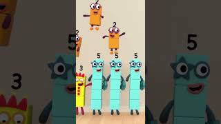 Mais para EXPLORAR - Música para crianças | Numberblocks em Português Brasil #shorts