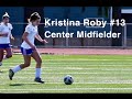 Midfielder Kristina #13 Roby class of 2023 