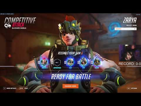 HARBLEU SHOWS HIS ZARYA AND HAMMOND SKILL - OVERWATCH 2 SEASON 6 TOP 500