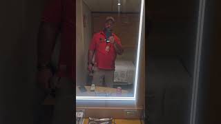 Carnival Paradise Ocean View room R191 on a 4 day cruise to Cozomal