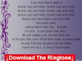 Future - Double Cup and Molly Lyrics 