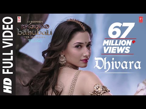 Dhivara Full Video Song || Baahubali (Telugu) || Prabhas, Tamannaah, Rana, Anushka || Bahubali