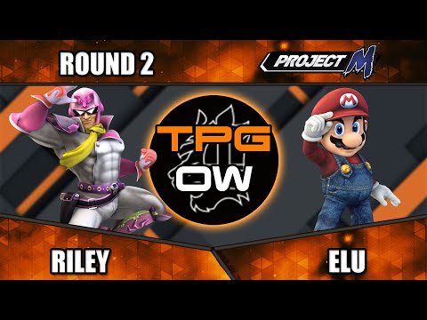 RIT TPG Off-Week PM - Riley (Captain Falcon) vs. Elu (Mario) - Round 2 Project M