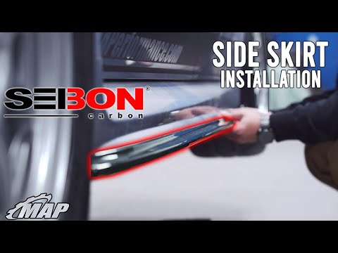 How To Install the Seibon Carbon Fiber Side Skirts on 15+ WRX
