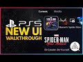 PS5 UI Walkthrough - Trophies, Sharing, Load Times & More!