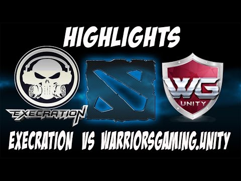 Execration vs WarriorsGaming Unity Game 1 SEA Kappa Invitationals