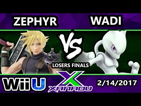 S@X 189 - Zephyr (Cloud) Vs. InC | Wadi (Mewtwo) - SSB4 Losers Finals - Smash for Wii U - Smash 4