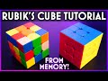 HOW TO SOLVE A RUBIK S CUBE Remember The Steps