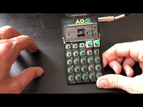 Sad Ack Sounds Pocket Operator PO 12 Rhythm Anfänger Tutorial deutsch