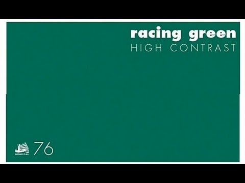 High Contrast - Racing Green