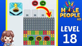 Hole People Level 18 Solution - Hole People Level 18 Solution Walkthrough