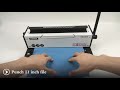 RAYSON TD1202 & TD-1200 Wire Binding Machine Using Video