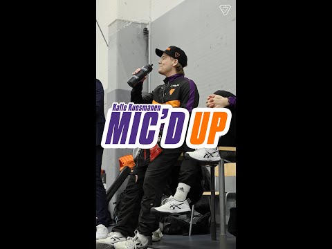 Mic'd up Kalle Kuosmanen! 🟣🟠
