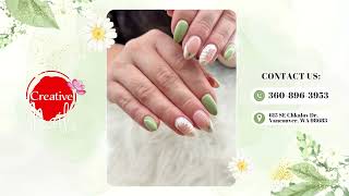 Fresh Spring Nails in Vancouver WA | Creative Nails at 615 SE Chkalov Dr