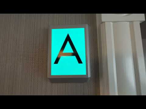 Schindler Miconic 10 Traction Elevators - JW Marriott - Washington DC