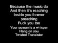 KoRn - Twisted Transistor Lyrics (UNCENSORED)