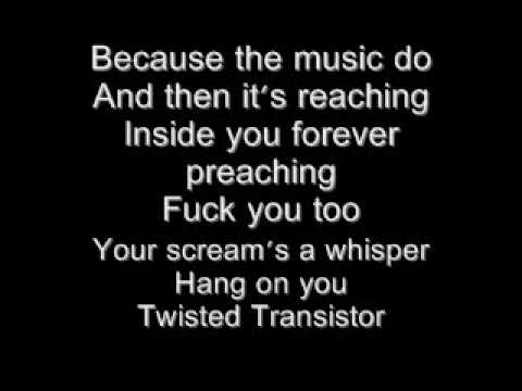 KoRn - Twisted Transistor Lyrics (UNCENSORED)