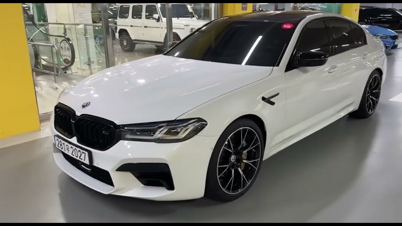 Осмотр BMW M5 Competition Белый 2022