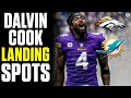 TOP LANDING SPOTS For RB Dalvin Cook I CBS Sports