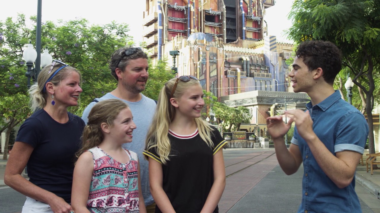 Booboo Stewart and Cameron Boyce Surprise Guests at Disneyland Resort! | Descendants 2