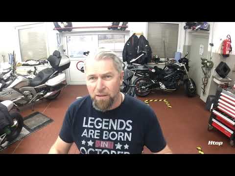 BMW R1250GS Triple black, ausgepackt und aufgebaut.