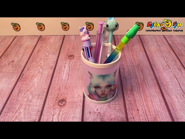 Подставка для канцелярии Чудо-девочка - видео