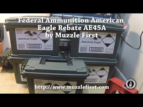 Federal Ammunition Rebate AE45A PLAC