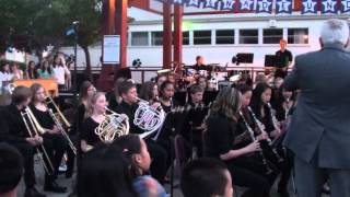 Sutter Middle School, Wind Ensemble, in 2013 Serenade under the Stars