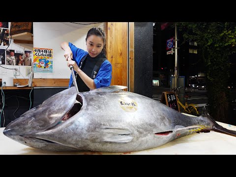 나고야 니시키 참치 해체쇼·참치회·아부리 초밥 생선가게 이자카야 魚屋の台所 下の一色 위치공유