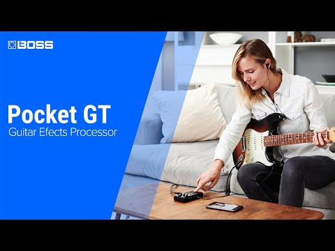 BOSS Pocket GT Pocket Effects Processor BOSS Pocket GT Pocket Effects Processor