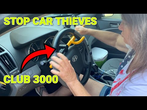 Club 3000 Steering Wheel Lock ~ Not Today Thief!