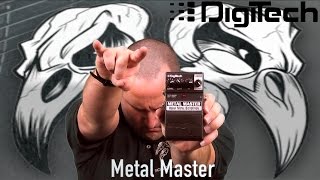 Video thumbnail for Digitech X-Series XMM Metal Master Heavy Metal Distortion by Cryptic Mask Guitar